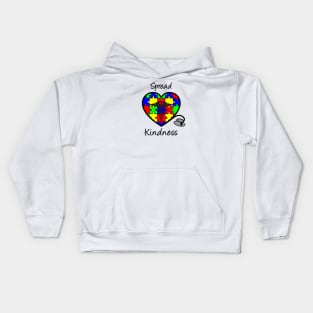 Autism Awareness Spread Kindness Nurse Heart Kids Hoodie